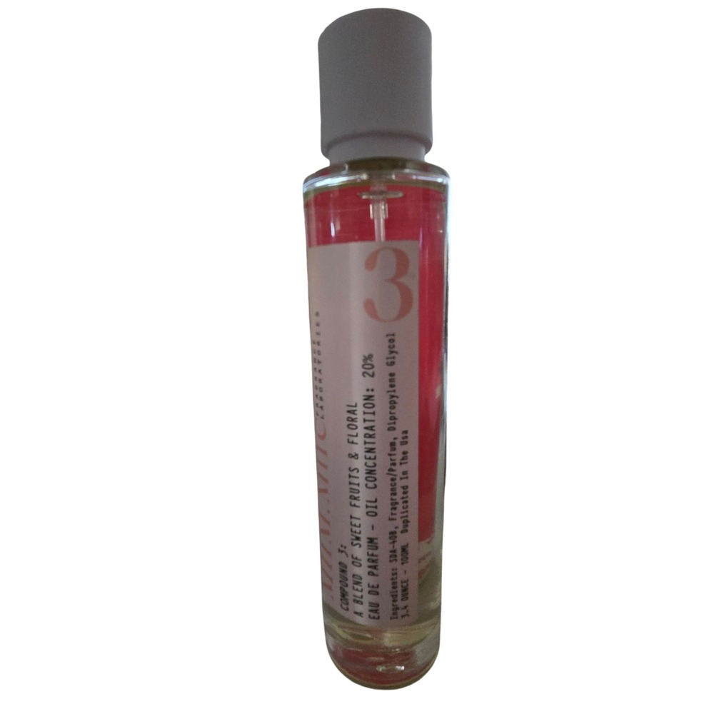 MIIM.MIIC Compound 3 Eau De Parfum 3.4oz Pink New Sweet Fruit Floral Fragrance